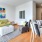 Living room with natural light and dining space